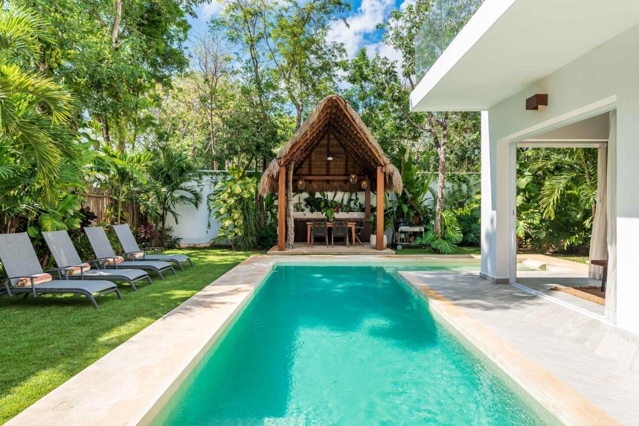Villa Ek'Balam & Villa Flamingo, Luxury Villas, Private Pool, Private Garden, Jacuzzi, 24H Security Tulum Pueblo Buitenkant foto
