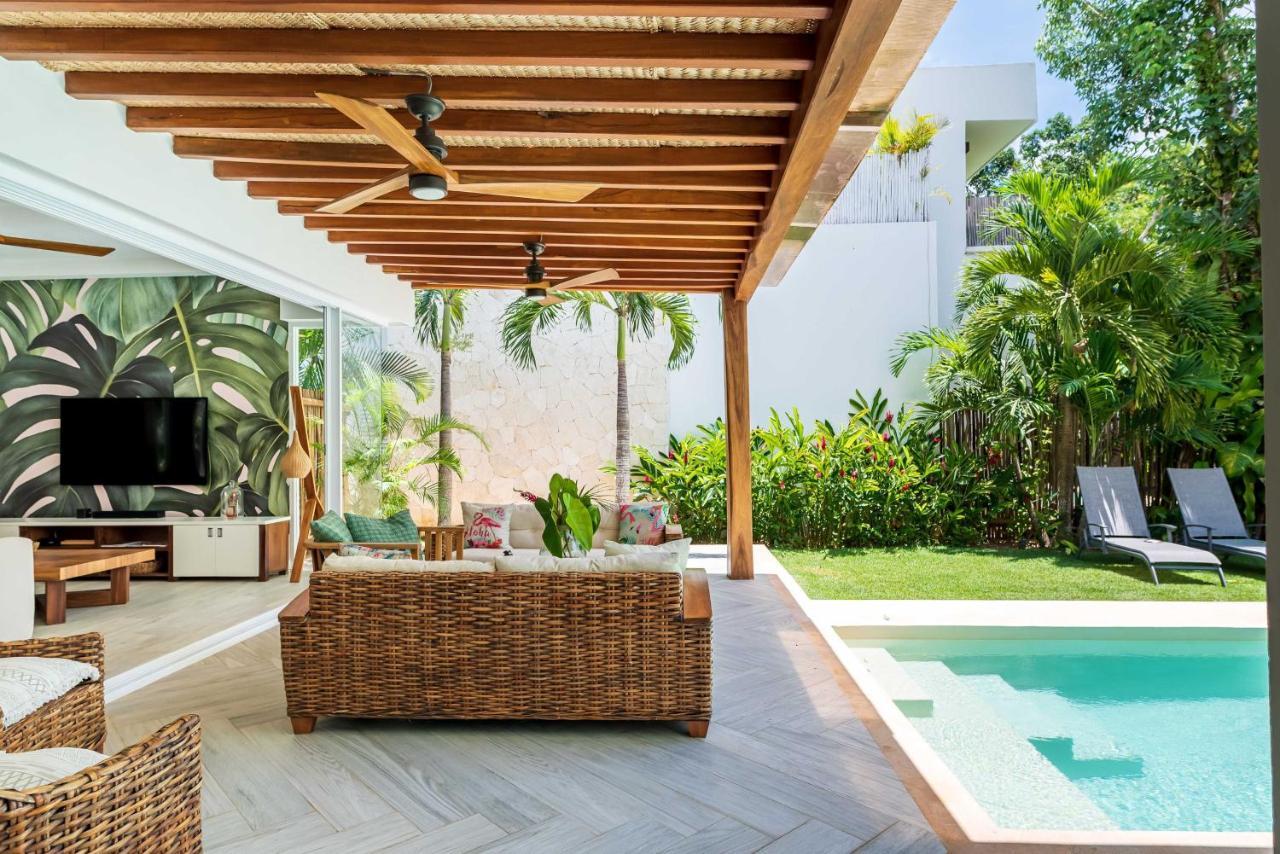 Villa Ek'Balam & Villa Flamingo, Luxury Villas, Private Pool, Private Garden, Jacuzzi, 24H Security Tulum Pueblo Buitenkant foto