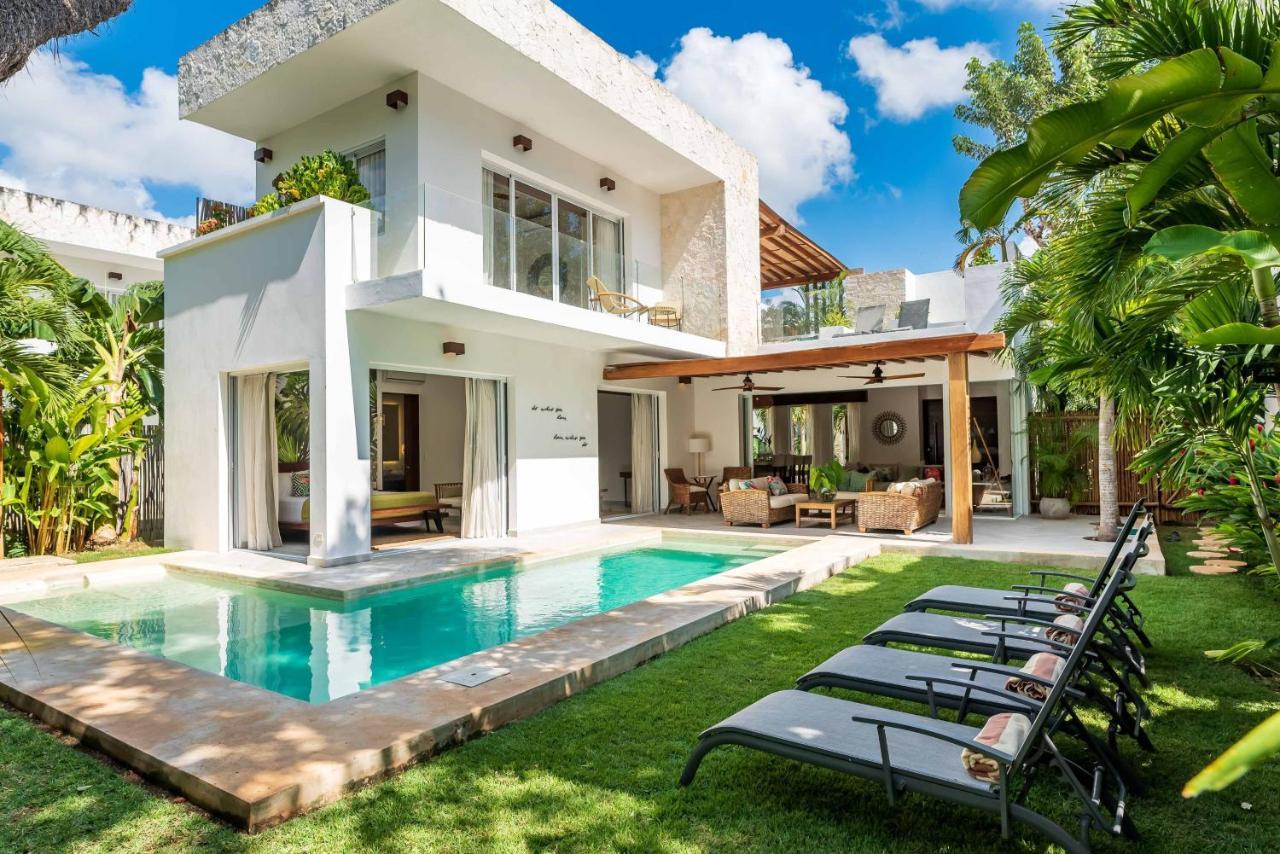 Villa Ek'Balam & Villa Flamingo, Luxury Villas, Private Pool, Private Garden, Jacuzzi, 24H Security Tulum Pueblo Buitenkant foto