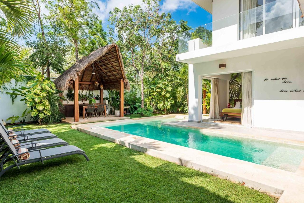 Villa Ek'Balam & Villa Flamingo, Luxury Villas, Private Pool, Private Garden, Jacuzzi, 24H Security Tulum Pueblo Buitenkant foto