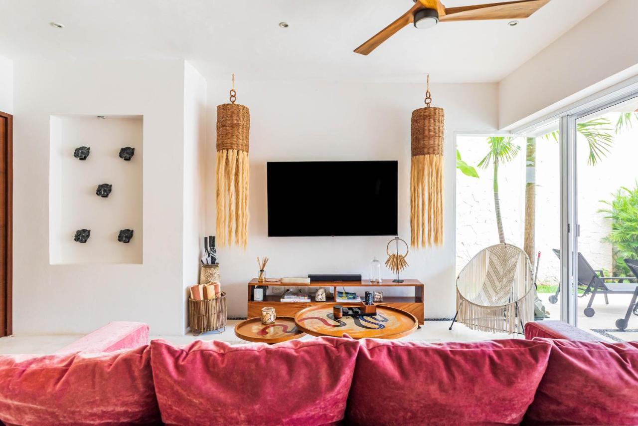 Villa Ek'Balam & Villa Flamingo, Luxury Villas, Private Pool, Private Garden, Jacuzzi, 24H Security Tulum Pueblo Buitenkant foto