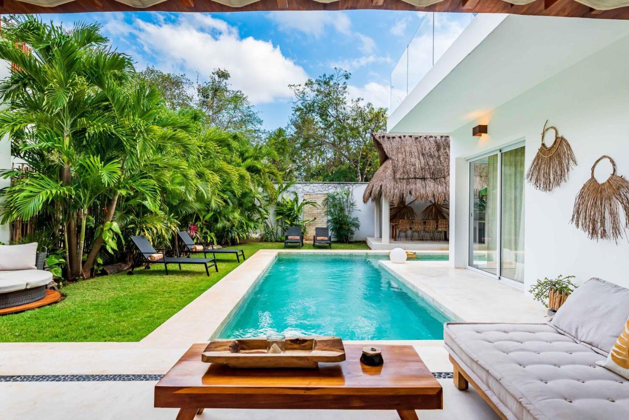 Villa Ek'Balam & Villa Flamingo, Luxury Villas, Private Pool, Private Garden, Jacuzzi, 24H Security Tulum Pueblo Buitenkant foto