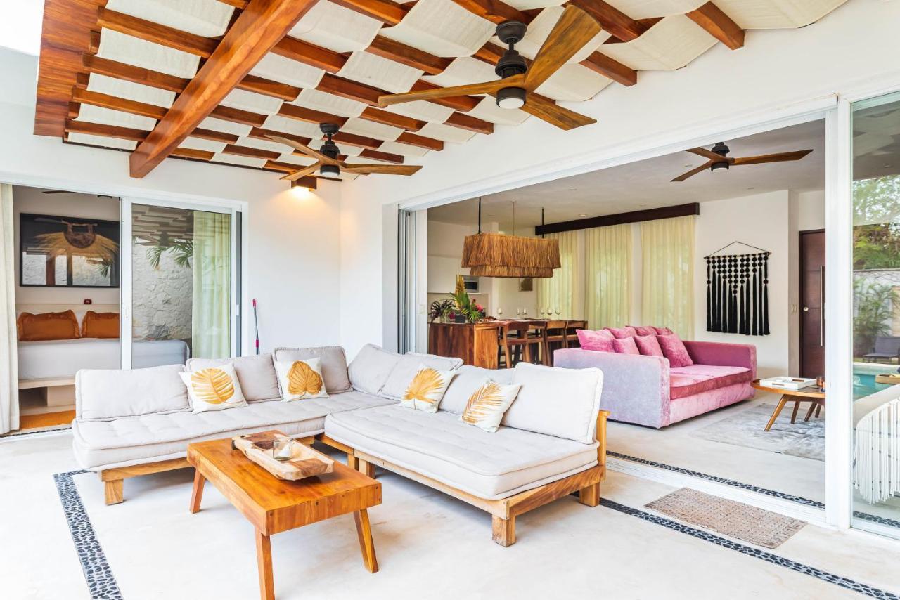 Villa Ek'Balam & Villa Flamingo, Luxury Villas, Private Pool, Private Garden, Jacuzzi, 24H Security Tulum Pueblo Buitenkant foto
