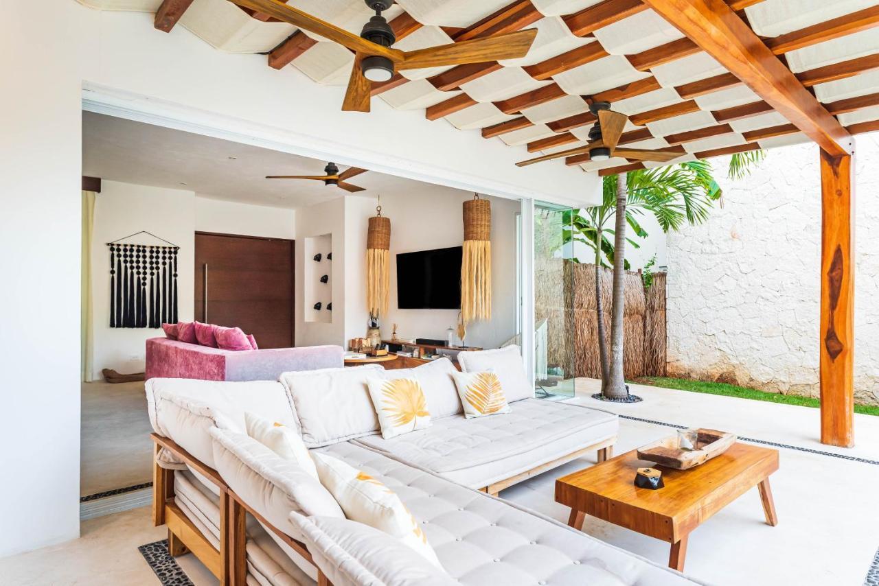 Villa Ek'Balam & Villa Flamingo, Luxury Villas, Private Pool, Private Garden, Jacuzzi, 24H Security Tulum Pueblo Buitenkant foto